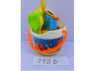 BEACH BUCKET; 7 PIEZAS